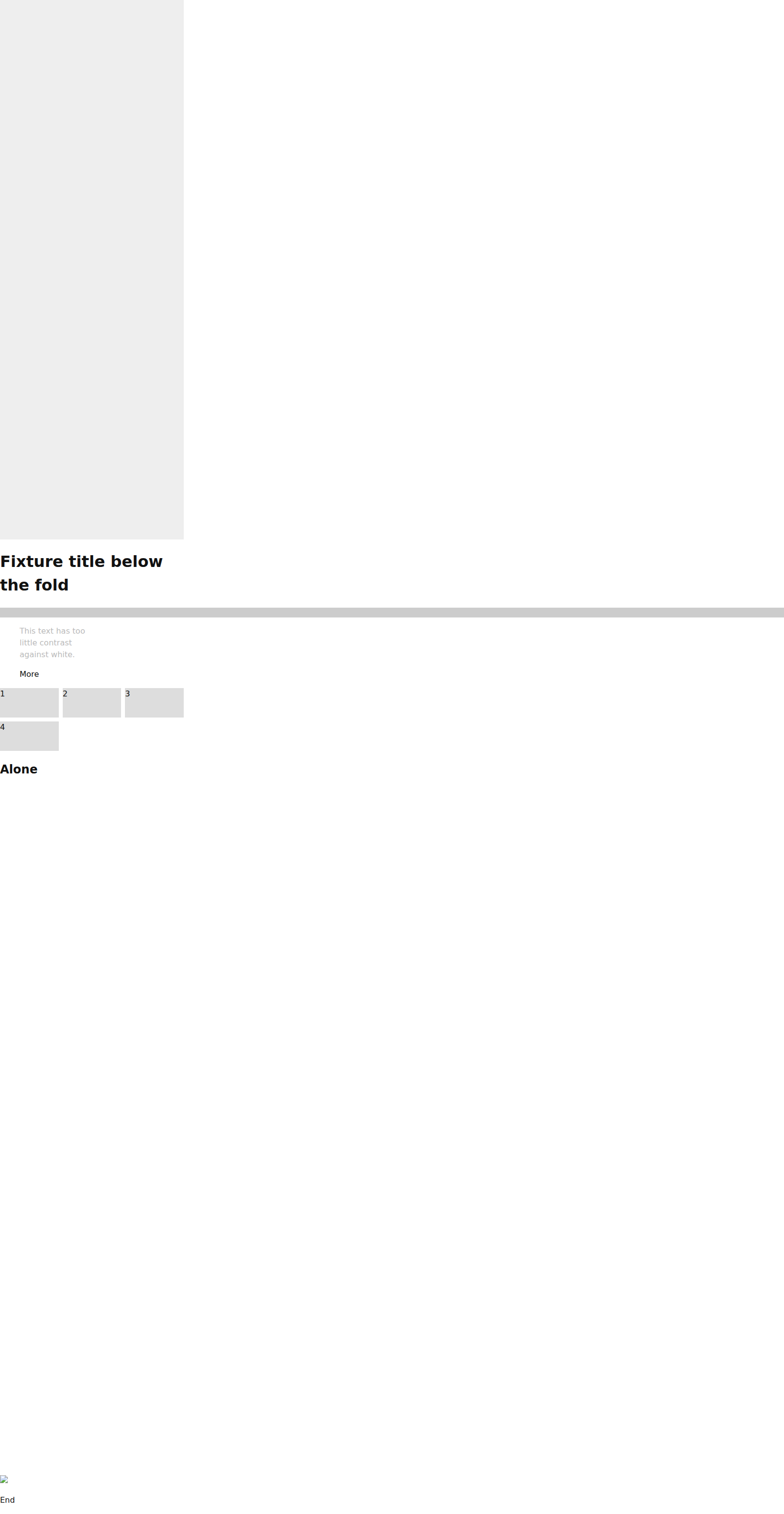 Screenshot QA took of the planted bugs page.